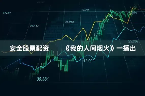 安全股票配资        《我的人间烟火》一播出